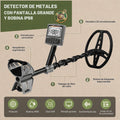 Partes del detector de metales gris