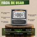 Pantalla grande del detector gris con indicador de profundidad