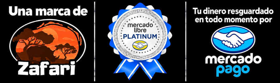 Una marca de Zafari. Mercado Libre Platinum. Tu dinero resguardado en todo momento por Mercado Pago.